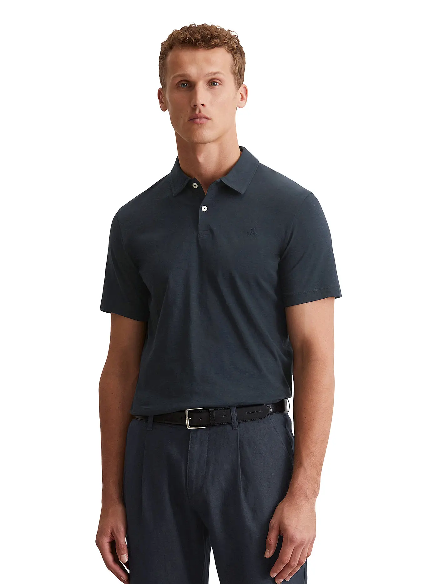 MARC O'POLO | Poloshirt | dunkelblau